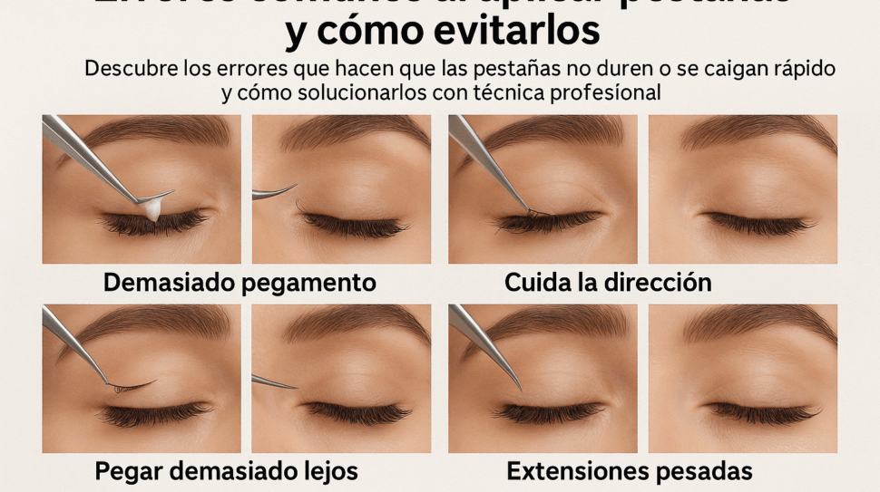 Errores comunes al aplicar pestañas y cómo evitarlos